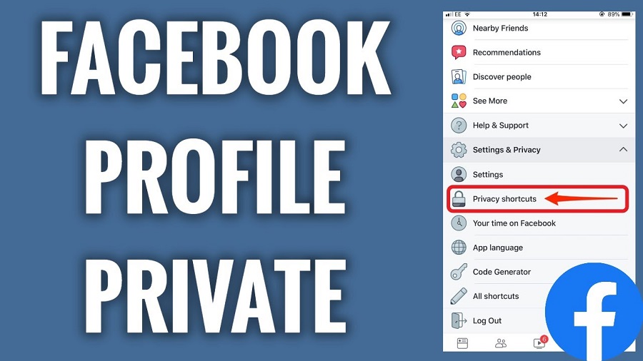 How to make a Facebook account private or Public?